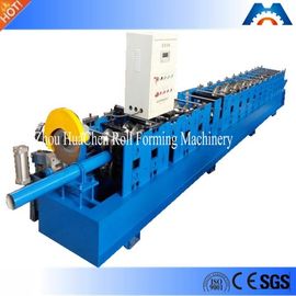 Rainspout Downspout Roll Forming Machine Fly Saw Cutting 100mm Or Customized Diameter