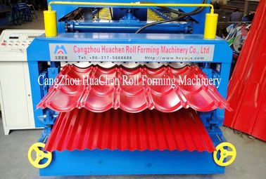 CE Approvals Double Layer Roll Forming Machine For Metal Deck And Steel Tile