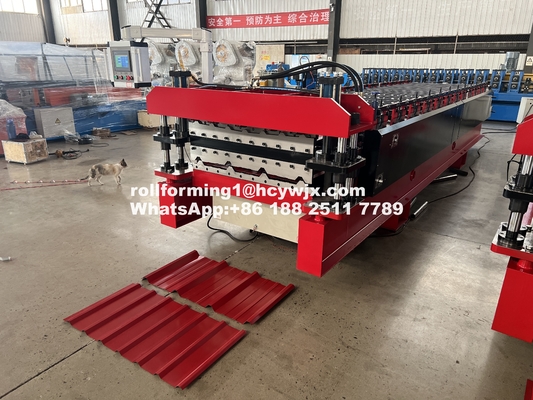 R Panel &amp; AG Panel Roof Roll Forming Machine