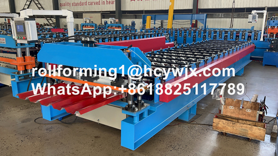 TP25/TP35/TP40 20m/Min Máy tạo cuộn lắc cho tấm mái nhà