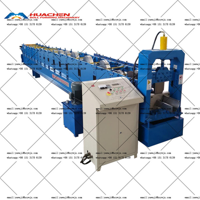 Tự động tấm thép kẽm kim loại mái nhà mưa cống cuộn hình máy