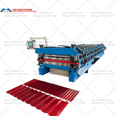 Tự động hai lớp cuộn hình thành máy thép mái ván mái gạch làm