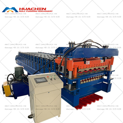 Pro Máy tạo cuộn hai tầng làm tấm trapezoidal thủy tinh