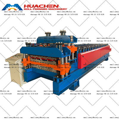 Máy tạo cuộn hai tầng cho vật liệu PPGI / GI
