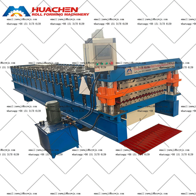 Dễ dàng tạo ra Máy hình cuộn hai tầng với các trạm cuộn 16/17 và ổ dây chuyền