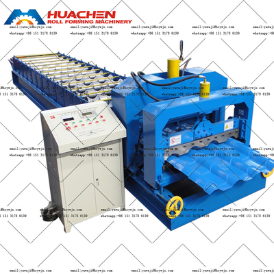 Máy tạo cuộn gạch thép kim loại nhôm