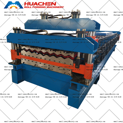 Máy tạo tấm mái nhà bằng thép đôi