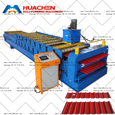 Máy tạo cuộn thép PPGI / GI hai tầng
