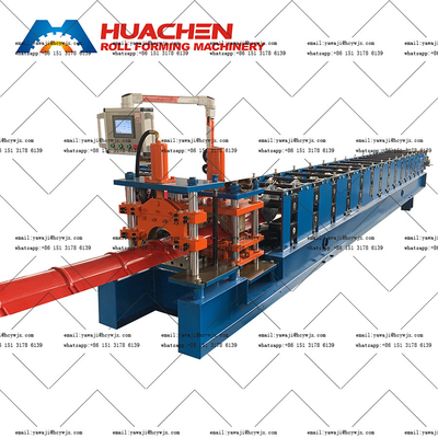 0.3mm - 0.8mm Tốc độ cao Ridge Cap Roll Hình thành Máy 380V 50HZ 3