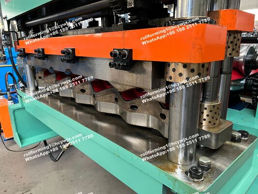 1220mm chiều rộng 4m / phút Capacity Glassed Tile Roll Forming Machine với 15 năm tuổi thọ cho các biệt thự hiện đại