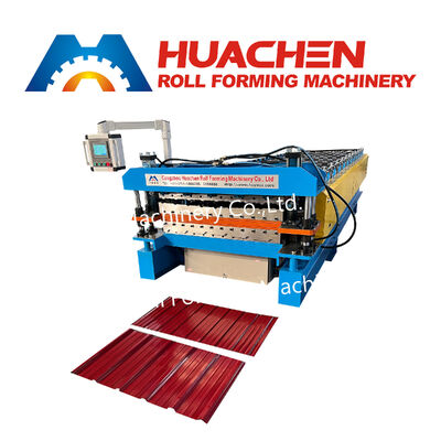 Máy tạo cuộn mái hai lớp Ibr & Step Tile Sheet Making Machine