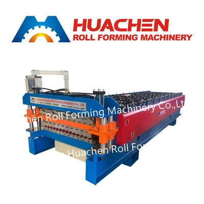 Máy ép ngói tráng men Máy làm tấm tôn Công nghệ tạo hình cuộn