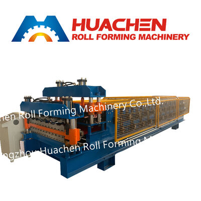 Máy tạo cuộn tấm mái vòm hình vòm hai lớp cho mái nhà kim loại