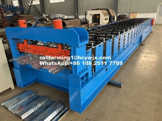 PLC điều khiển sàn sàn Roll hình thành máy 400mm H Beam thép khung 1220mm rộng