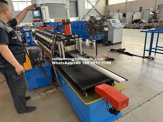 6.5mx1mx1.4m Máy tạo cuộn cửa cuộn cho hồ sơ tùy chỉnh và chiều rộng khác nhau