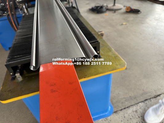 6.5mx1mx1.4m Máy tạo cuộn cửa cuộn cho hồ sơ tùy chỉnh và chiều rộng khác nhau
