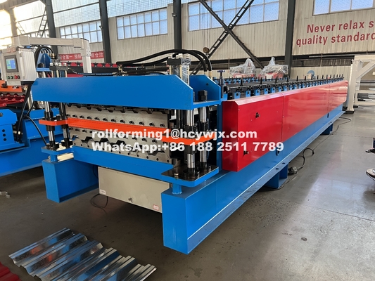 TR18/137 Máy tạo cuộn hai lớp hiệu suất cao cho sản xuất mái nhà kim loại