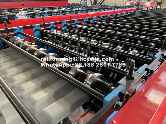 TR18/137 Máy tạo cuộn hai lớp hiệu suất cao cho sản xuất mái nhà kim loại