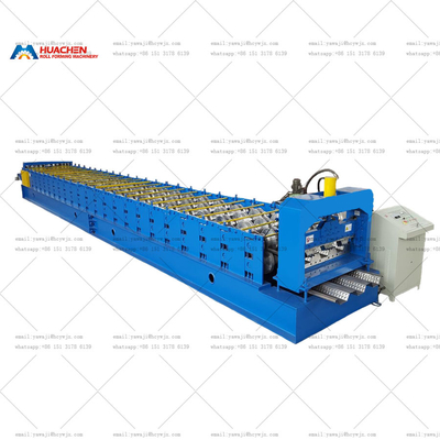 Chính xác Chất lượng tốt Decking Thép tấm sàn Deck Roll hình thành máy làm tự động