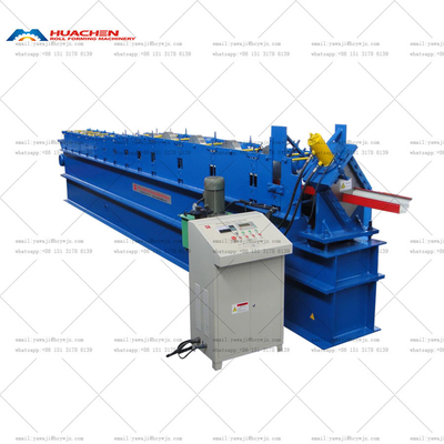 Cr12 thép Hydraulic cắt cống cuộn hình máy với điều khiển PLC