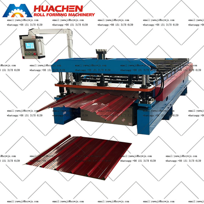 Máy tạo cuộn mái nhà tùy chỉnh 380v 50Hz 3 giai đoạn