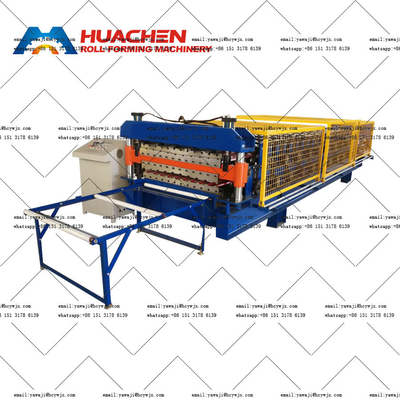 Máy tạo cuộn tấm nhôm hai tầng