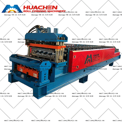 Máy tạo cuộn hai tầng ổn định với 45 cuộn thép quenching và plating