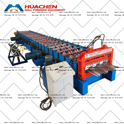 Sàn sàn sàn tấm lớp hai tấm đứng sợi mái bảng cuộn hình máy