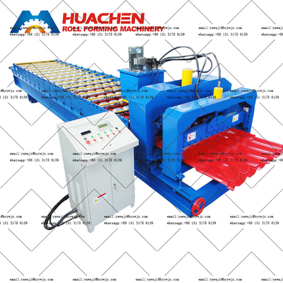 Máy tạo cuộn gạch kim loại nhôm