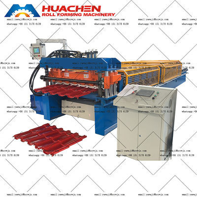 1050mm tự động loại thủy tinh gạch lạnh cuộn hình máy