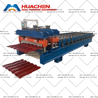 PPGI/GI kính gạch cuộn hình máy cho 0,3-0,6mm