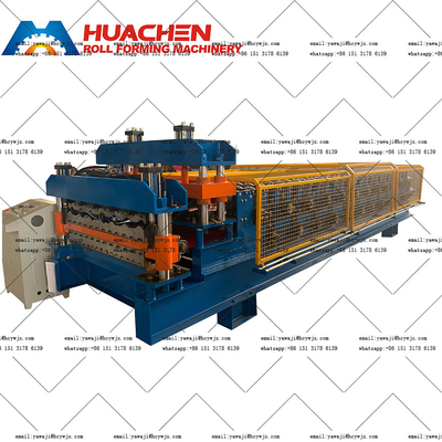Máy tạo cuộn silo kim loại hai tầng cho PPGI / GI