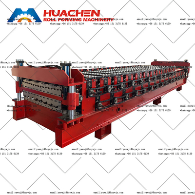 Máy tạo cuộn góc bằng thép hai tầng