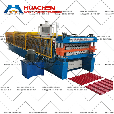 Máy tạo cuộn hai tầng PPGI / GI Steel Profile