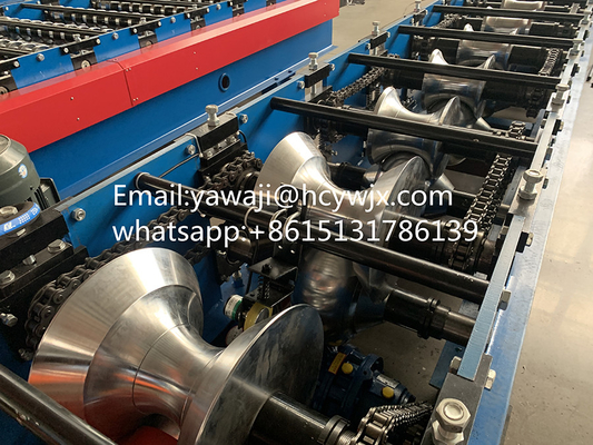 0.3mm - 0.8mm Tốc độ cao Ridge Cap Roll Hình thành Máy 380V 50HZ 3