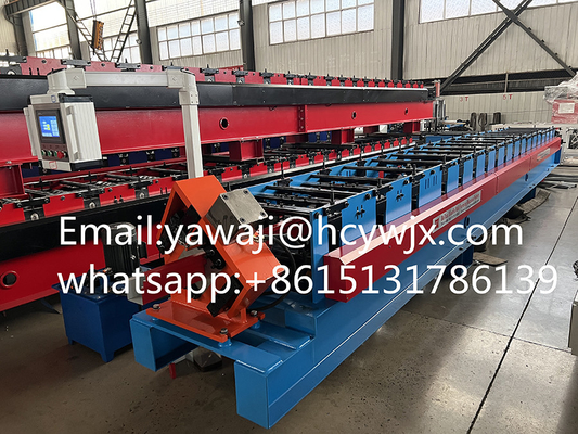 Máng xi mạ lợp mái Máng xi măng tấm lợp Máy tạo hình cuộn rộng 410mm