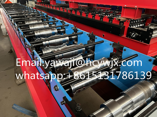Máng xi mạ lợp mái Máng xi măng tấm lợp Máy tạo hình cuộn rộng 410mm