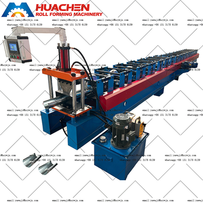 Toàn tự động máng xối Roll Hình thành Thiết bị / tấm Hình thành Máy 0.3mm - 0.6mm