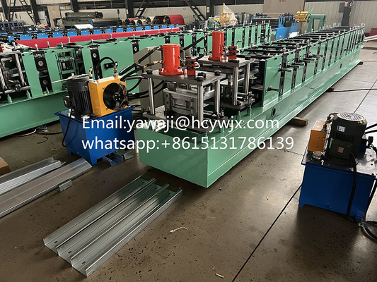 C Máy tạo cuộn Purlin với đâm tự động