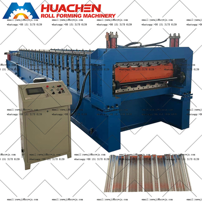 Máy cuộn tấm kim loại Lớp hình thành dây chuyền cuộn hai tầng Thiết bị sản xuất hai tầng
