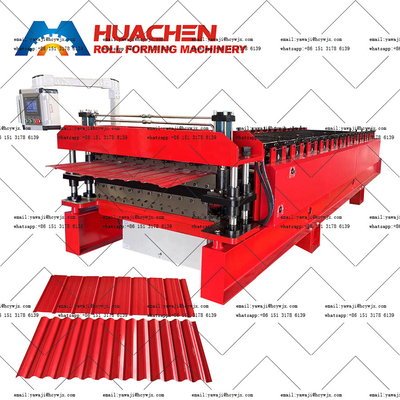 Rollformers Double Layer AG And R Panel Roll Forming Machine Máy tạo cuộn