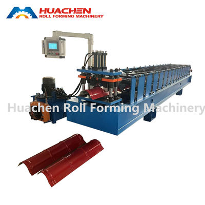 Trung Quốc Ridge Cap Tile Roll Forming Making Machine