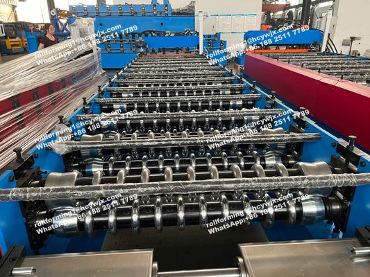 Máy cán sóng bằng thép Silo PPGI cho tấm lợp 0,7mm