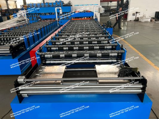 Máy tạo hình ngói lợp mái/Máy làm ngói tráng men/Máy cán tôn