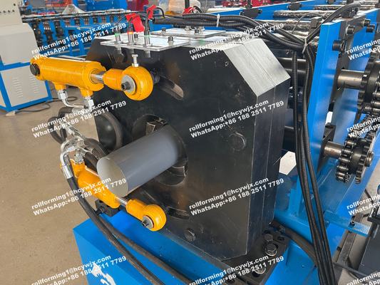 Máy tạo hình ống xả nước mưa bằng thép 333