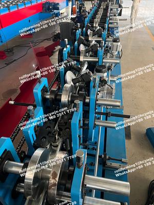 Máy tạo hình cán xà gồ C Z Purlin có thể thay đổi, điều chỉnh tự động 80 đến 300 mm