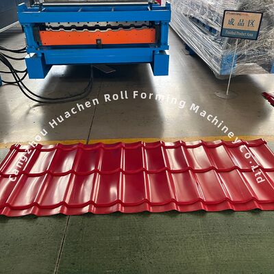 Tốc độ cao 15m / phút Máy tạo cuộn gốm hai lớp với điều khiển PLC Panasonic và 45 # Thép quenching