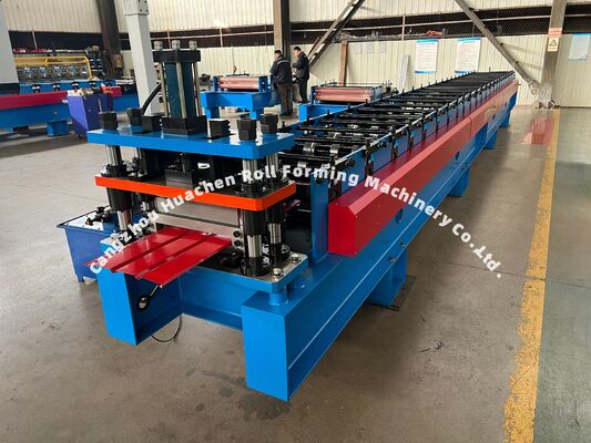 Máy hình thành tấm tường thép màu