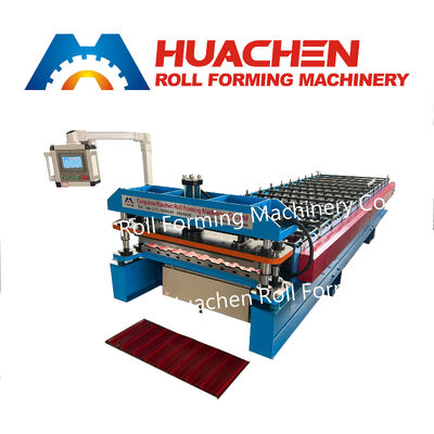 Máy sản xuất gạch sắt mái nhà kim loại - Thiết bị đúc lạnh