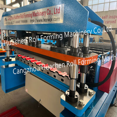 Máy sản xuất gạch sắt mái nhà kim loại - Thiết bị đúc lạnh